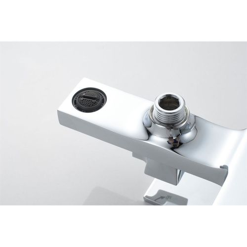 Смеситель для ванны Knotlor Stable KN-22  коротким изливом, хром