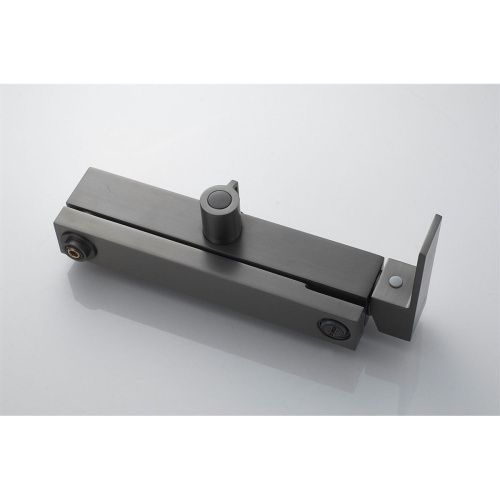 Душевая стойка Knotlor Stable KN-23/GM с изливом, вороненая сталь