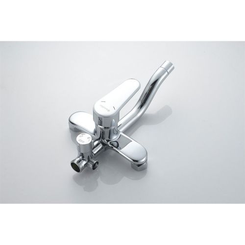 Душевая стойка Knotlor EcoFlow KN-15 с изливом, хром