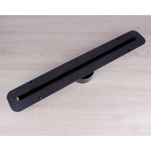 Желоб водоотводящий 600х20 мм TIM ZSt.1141.6002 Evolux Slim ультратонкая модель с дизайн-вставкой, вращения 360° (1/4)