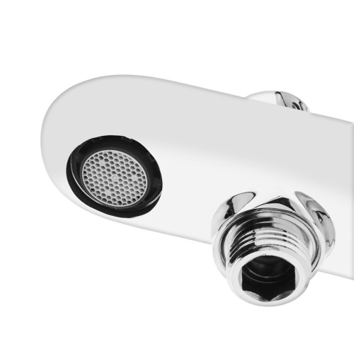 Смеситель GROSS AQUA Spase для ванны и душа с коротким изливом 2515288C