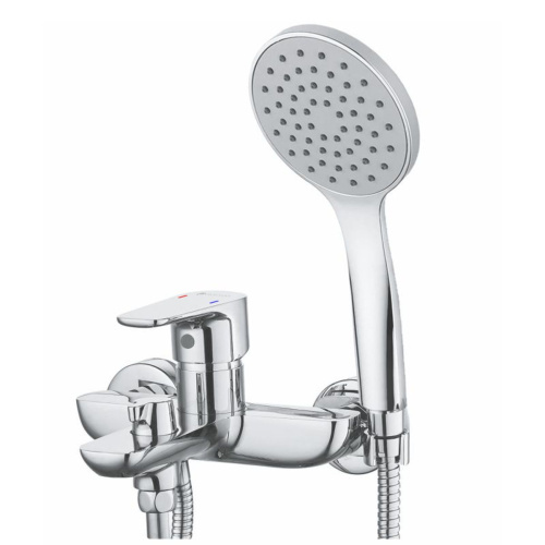 Смеситель GROSS AQUA Spase для ванны и душа с коротким изливом 2515288C