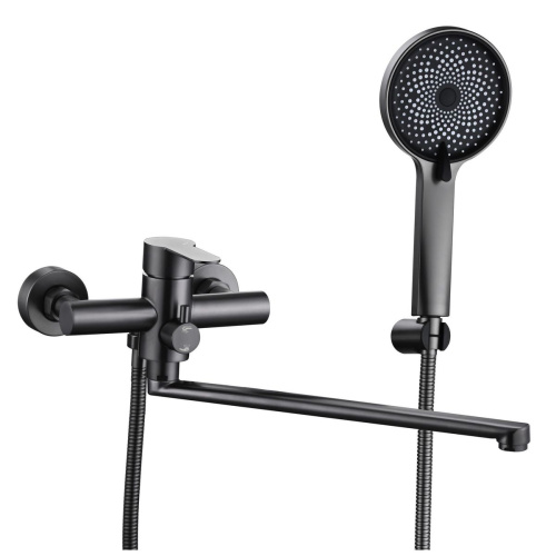 Смеситель Fmark для ванны с лейкой FS8225Q графит