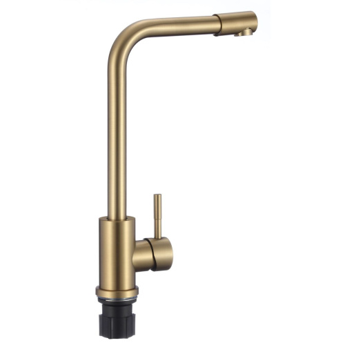 Смеситель Fmark FS8233C матовое золото
