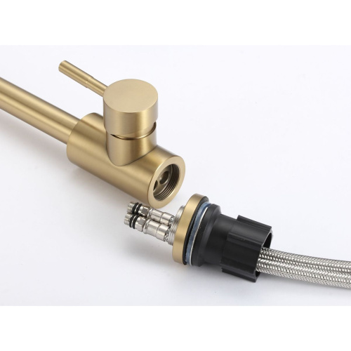 Смеситель Fmark FS8233C матовое золото