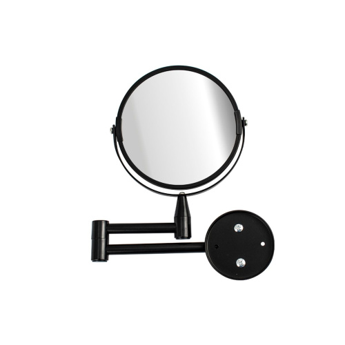 Зеркало косметическое настенное Санакс 75268 из нержавеющей стали черный