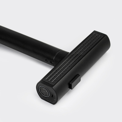 Смеситель для кухни MAGNUS 9132 Черный, с поворотной вытяжной лейкой, из нержавеющей стали