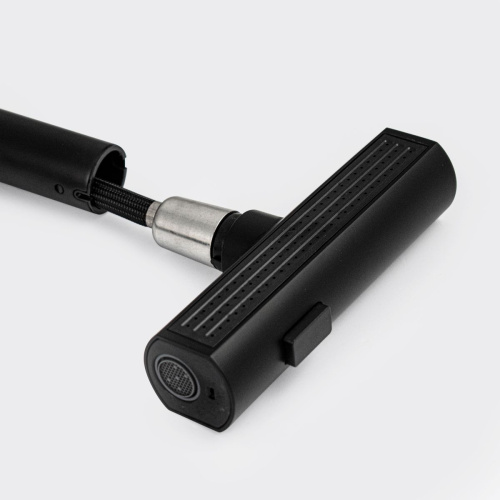 Смеситель для кухни MAGNUS 9132 Черный, с поворотной вытяжной лейкой, из нержавеющей стали