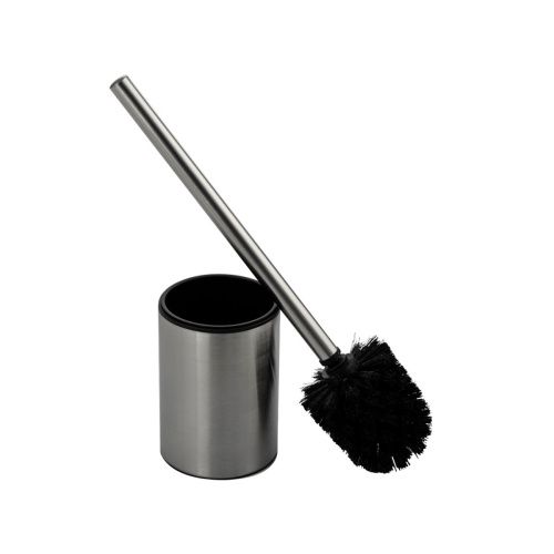 Ёрш для унитаза Санакс 30700 напольный, нержавеющая сталь, сатин