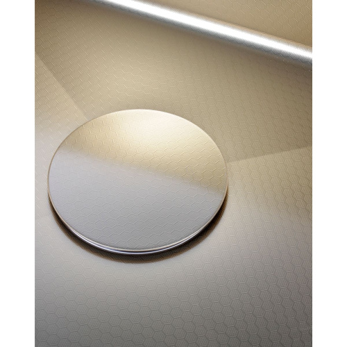 Мойка для кухни врезная Dikalan KN605012 золотая из нержавеющей стали, 60*50 см с сифоном, каландером