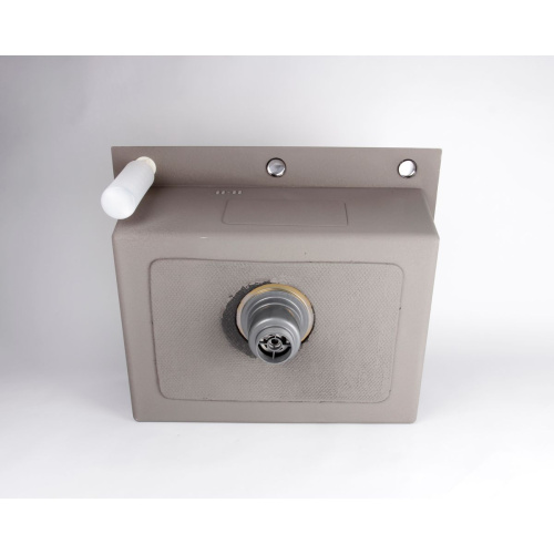 Мойка для кухни врезная Dikalan KN605012 золотая из нержавеющей стали, 60*50 см с сифоном, каландером