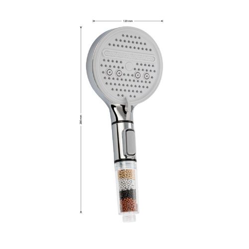 Лейка для душа GFmark 6089 с фильтром из турмалина