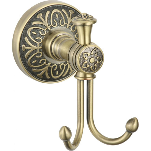 Крючок двойной Savol S-005854C  бронза