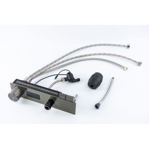 Мойка для кухни многофункциональная Fmark FSC003Q графит из нержавеющей стали, 75*46 см без LED-дисплея