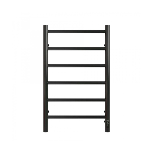 Полотенцесушитель электрический 75 Вт Grois Laura GR-131 400x700 П6 black mat R