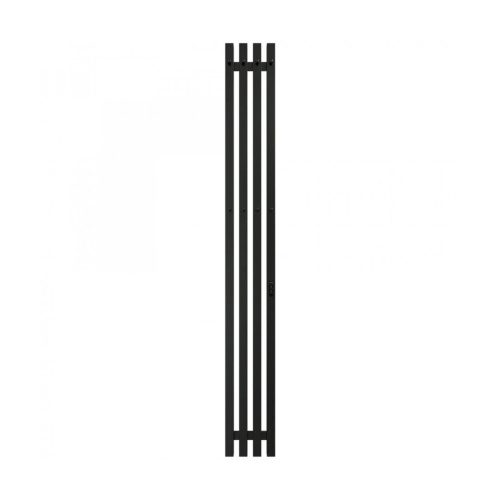 Полотенцесушитель электрический 190 Вт Grois QUARTET GR-125 П2 180x1500 black mat R