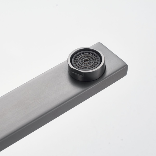 Душевая система Shevanik S6136T оружейная сталь