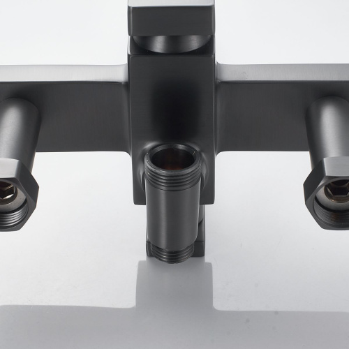 Душевая система Shevanik S6136T оружейная сталь