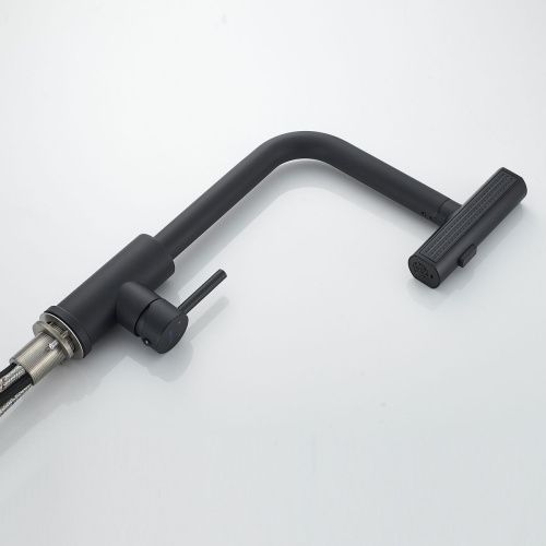 Смеситель для кухни Shevanik S263H вытяжной  излив