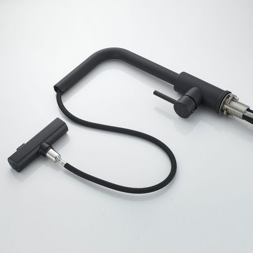 Смеситель для кухни Shevanik S263H вытяжной  излив