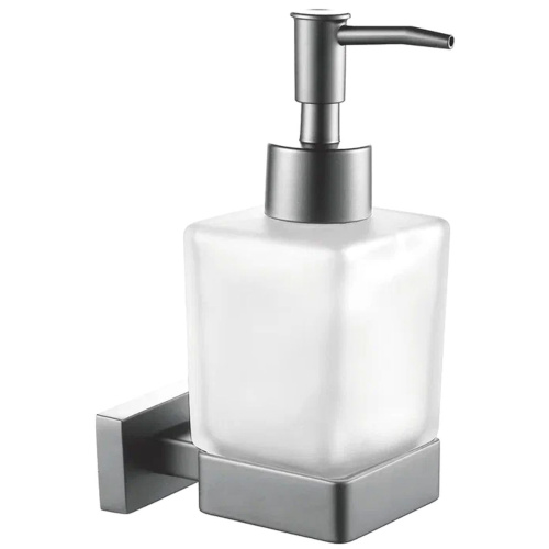 Дозатор для жидкого мыла Shevanik SG5644T оружейная сталь