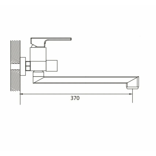 Смеситель для ванны Shevanik S9622