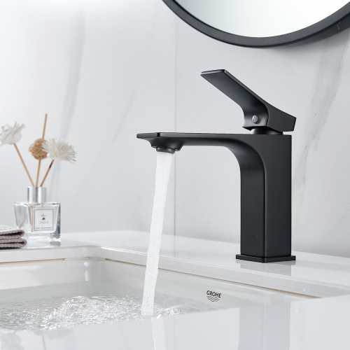 Смеситель для раковины Shevanik S6101H черный