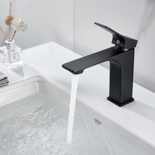 Смеситель для раковины Shevanik S6101H черный