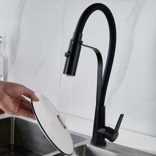 Смеситель для кухни Shevanik S943H-3 черный