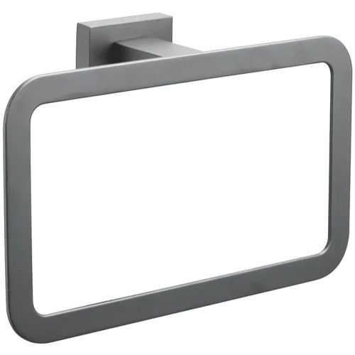 Кольцевой полотенцедержатель SHEVANIK SG5606T оружейная сталь