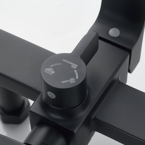 Душевая система Shevanik S6136H черный