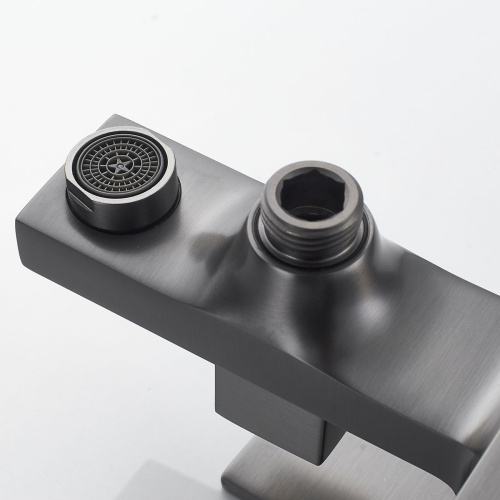 Смеситель для ванны Shevanik S9602T оружейная сталь