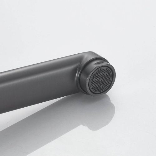 Смеситель для ванны Shevanik S9902T оружейная сталь