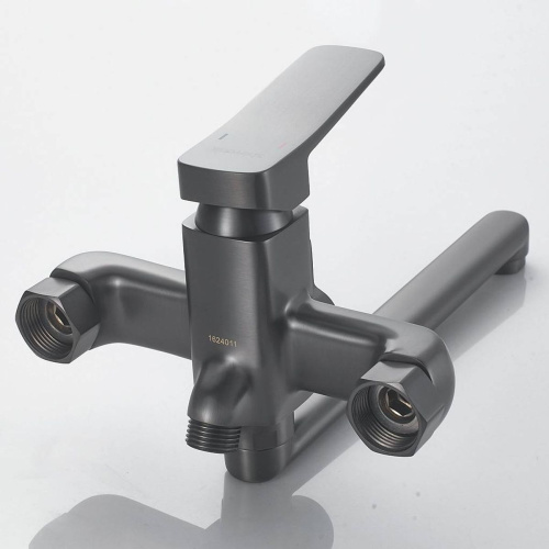 Смеситель для ванны Shevanik S9902T оружейная сталь