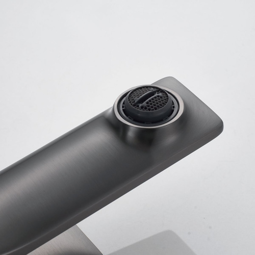 Смеситель для раковины Shevanik S6101T оружейная сталь