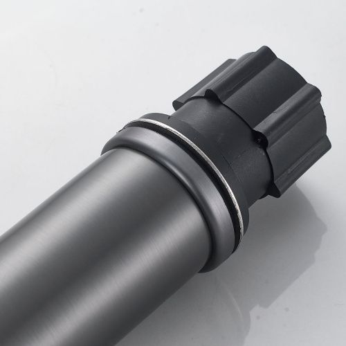 Смеситель для раковины SHEVANIK S6201T оружейная сталь