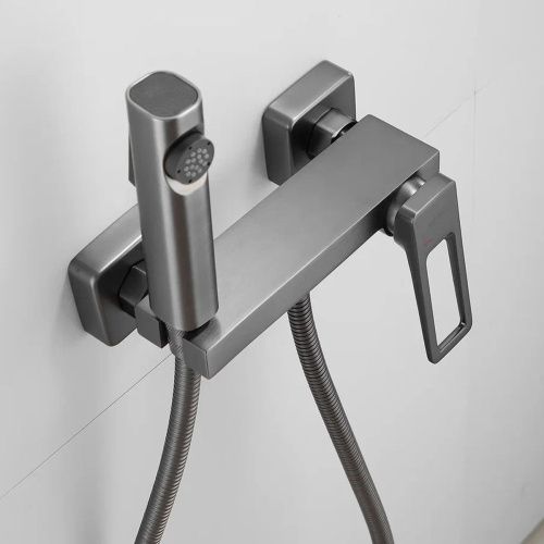 Гигиенический душ SHEVANIK S6805T-1 оружейная сталь