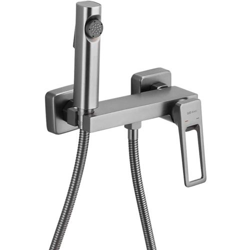 Гигиенический душ SHEVANIK S6805T-1 оружейная сталь