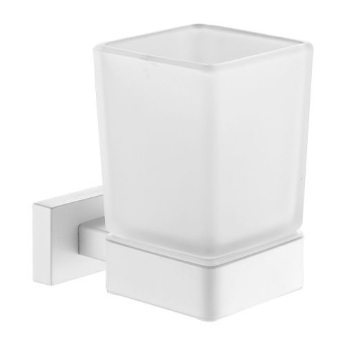 Стакан с держателем Shevanik SG5612C белый