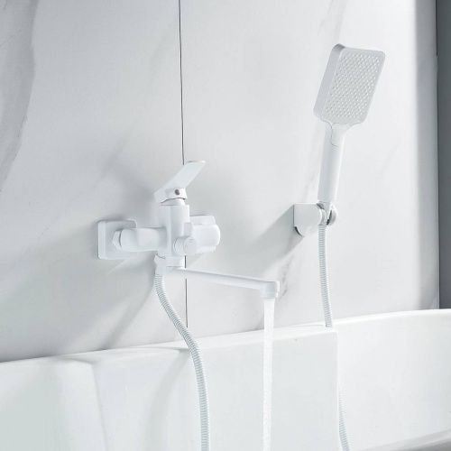 Смеситель для ванны Shevanik S9902C белый