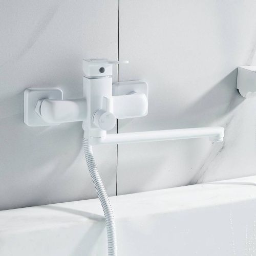 Смеситель для ванны Shevanik S9902C белый
