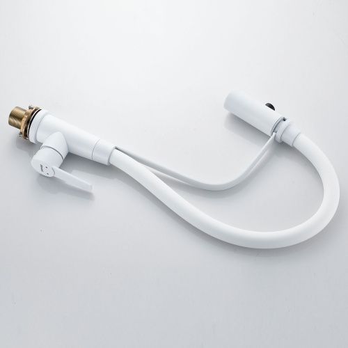 Смеситель для кухни Shevanik S943C-1 белый