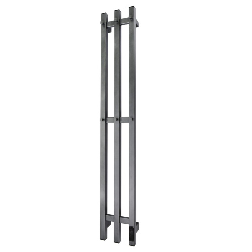 Полотенцесушитель электрический 110 Вт Grois TRIO GR-128 190х1200 П3 grey R