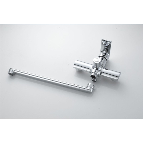 Смеситель для ванны Knotlor ERGOFIT KN-33 с длинным изливом, хром