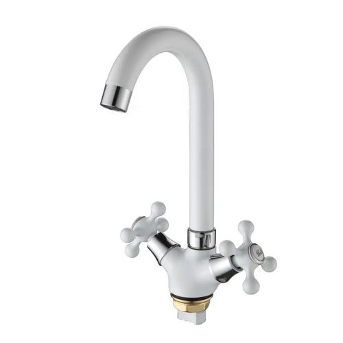 Смеситель для кухни Ammore A5681-C белый