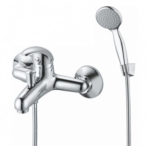 Смеситель для ванны GROSS AQUA 2237257С Basic с коротким изливом