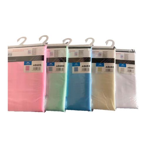 Штора для ванной FASHUN A8602 бежевый с кольцами 180х180 см