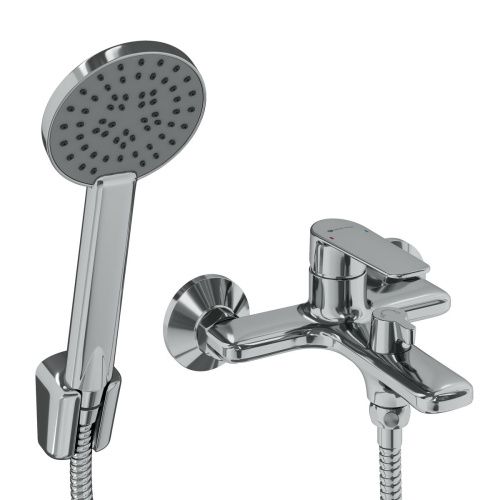 Смеситель для ванны GROSS AQUA Scandi 2550545C короткий излив