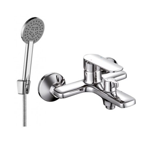 Смеситель для ванны GROSS AQUA Scandi 2550545C короткий излив