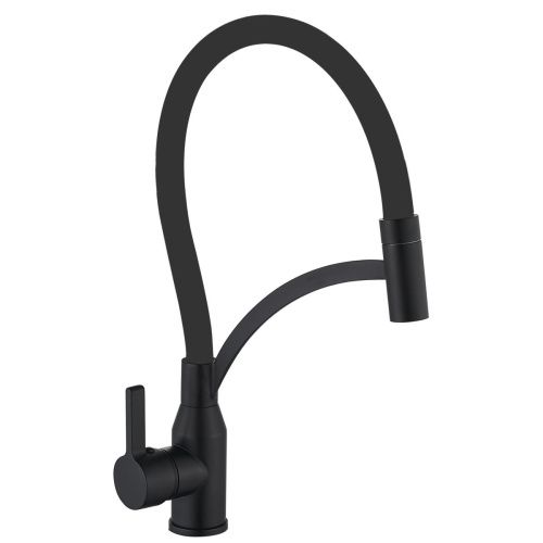 Смеситель для кухонной мойки Fmark FS8244H-01 черный